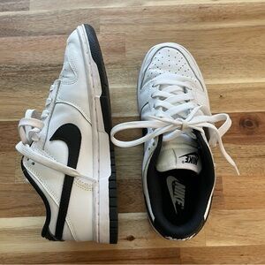 Nike Black and White Shoes